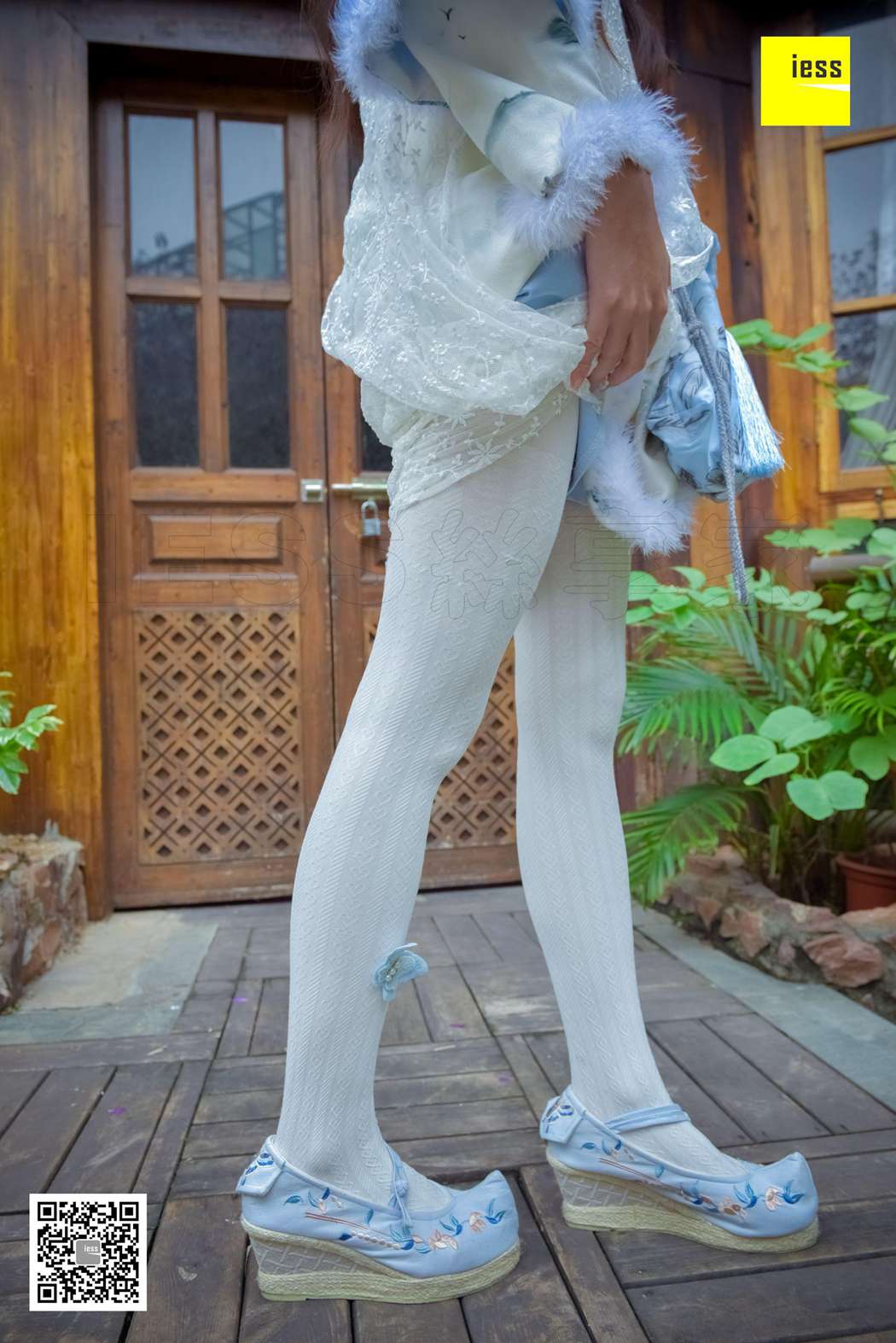 图片[87]-[IESS异思趣向] 2017.12.11 丝享家122：木木《汉服绣花鞋白色袜》 在线浏览 – 速更版-美库