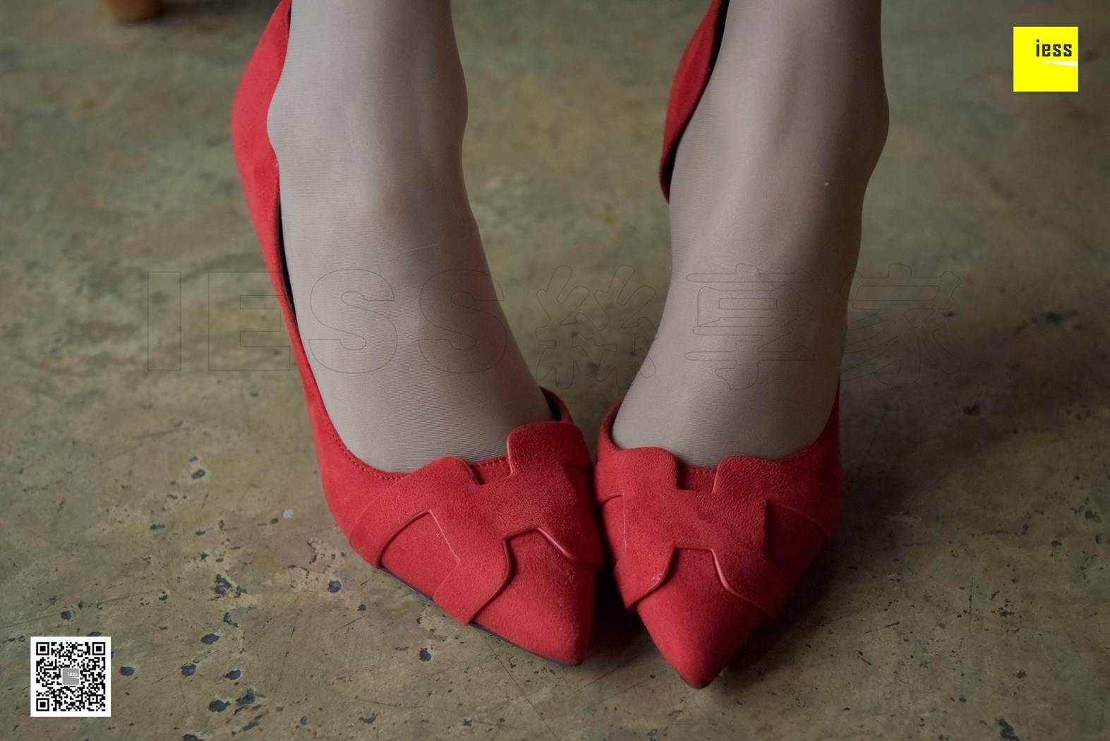 图片[39]-[IESS异思趣向] 2017.12.18 丝享家127：《蕾丝裙肉丝红鞋》婉萍 在线浏览 – 速更版-美库