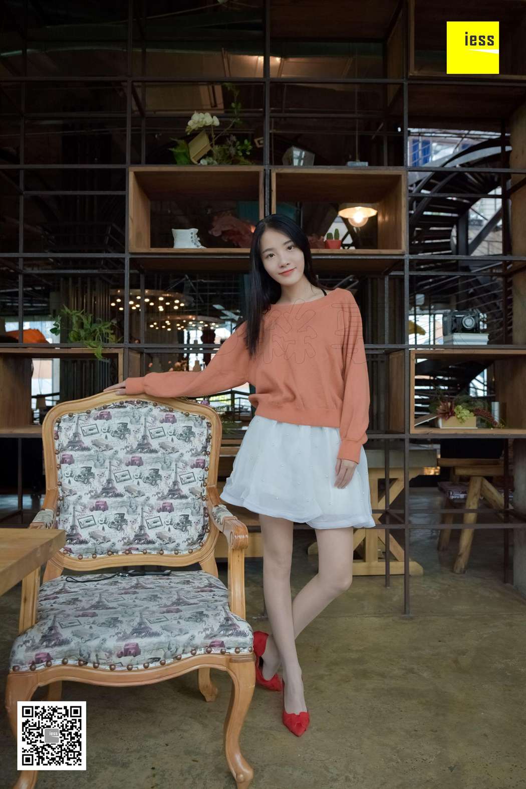 图片[93]-[IESS异思趣向] 2017.12.18 丝享家127：《蕾丝裙肉丝红鞋》婉萍 在线浏览 – 速更版-美库