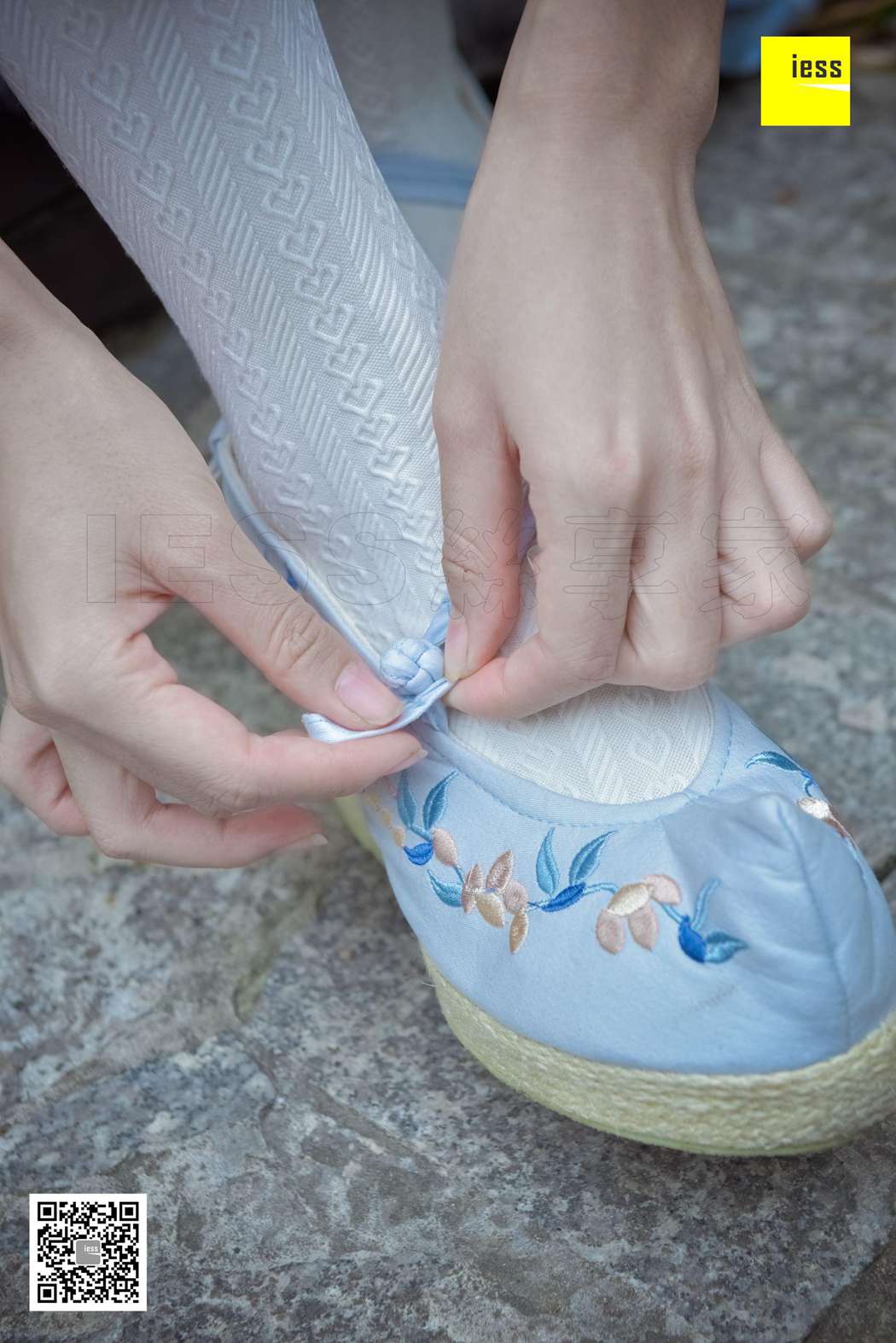 图片[93]-[IESS异思趣向] 2017.12.11 丝享家122：木木《汉服绣花鞋白色袜》 在线浏览 – 速更版-美库