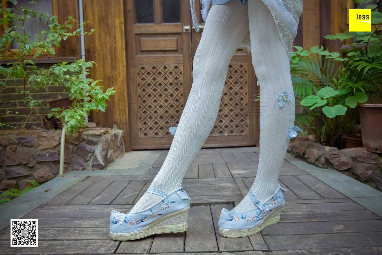 图片[79]-[IESS异思趣向] 2017.12.11 丝享家122：木木《汉服绣花鞋白色袜》 在线浏览 – 速更版-美库