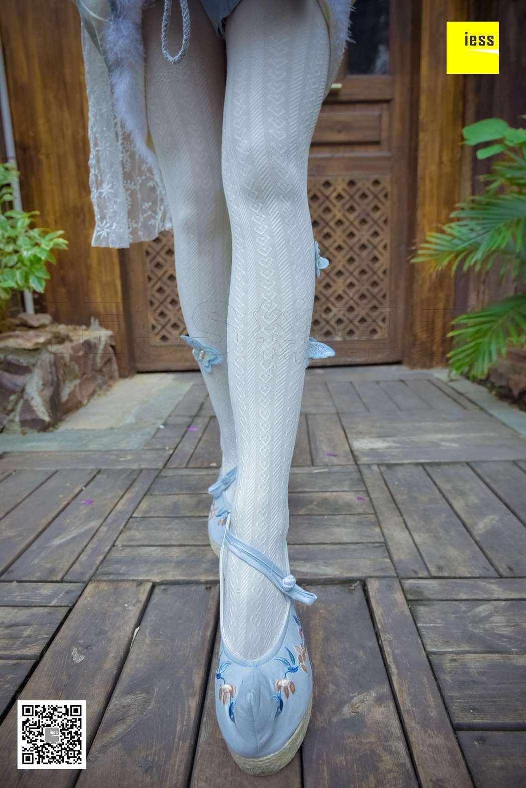 图片[60]-[IESS异思趣向] 2017.12.11 丝享家122：木木《汉服绣花鞋白色袜》 在线浏览 – 速更版-美库