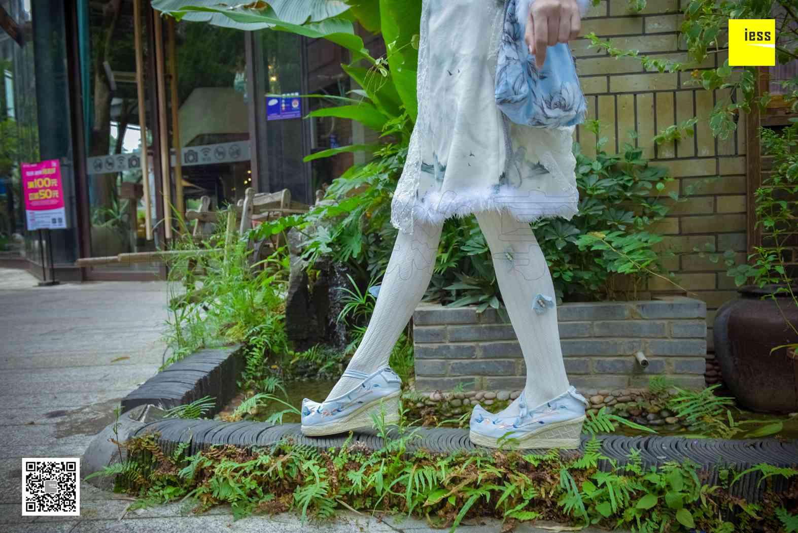图片[75]-[IESS异思趣向] 2017.12.11 丝享家122：木木《汉服绣花鞋白色袜》 在线浏览 – 速更版-美库