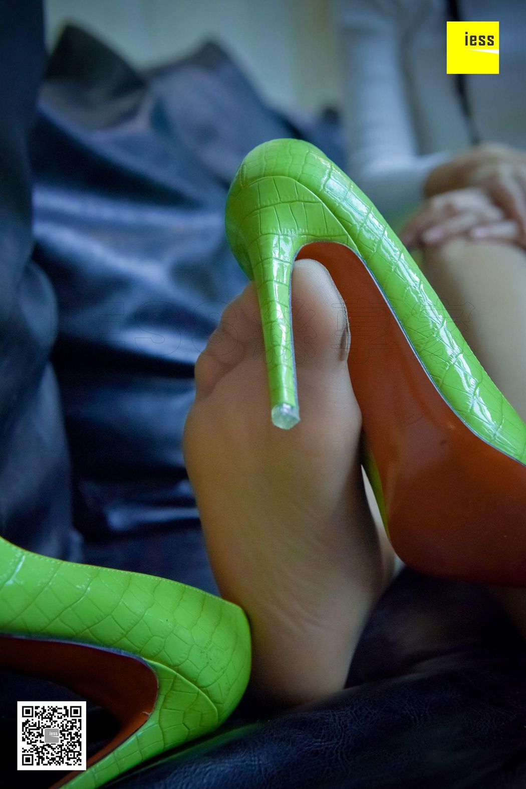 图片[80]-[IESS异思趣向] 2017.12.20 丝享家129：《木木的草木绿高跟》木木 在线浏览 – 速更版-美库