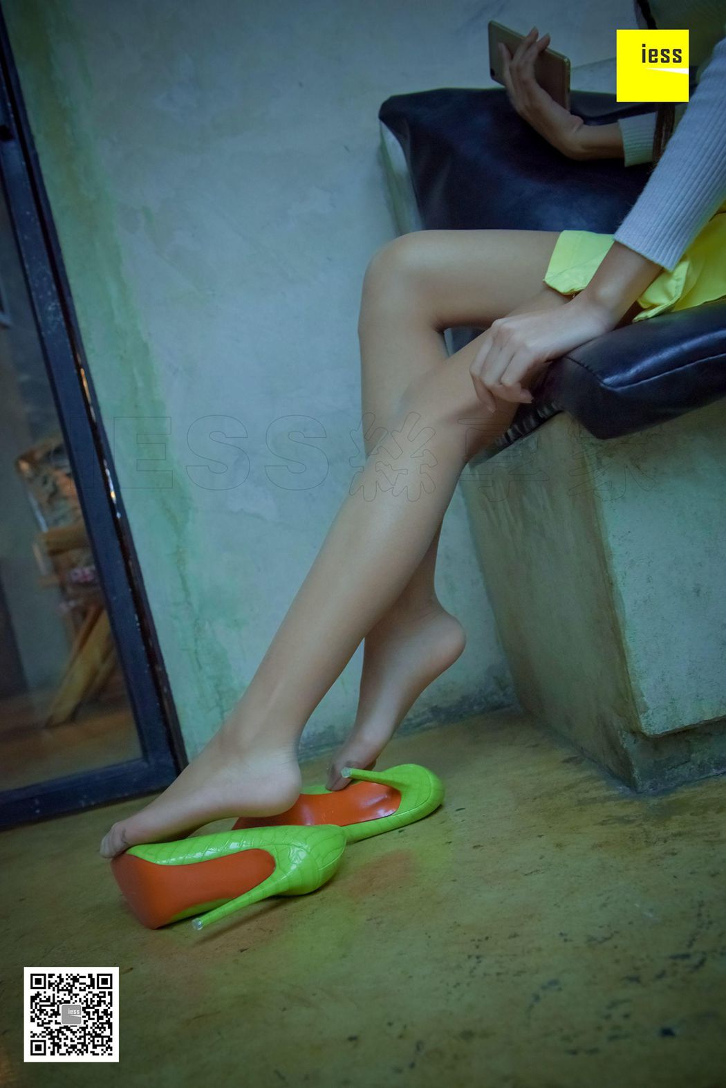 图片[73]-[IESS异思趣向] 2017.12.20 丝享家129：《木木的草木绿高跟》木木 在线浏览 – 速更版-美库