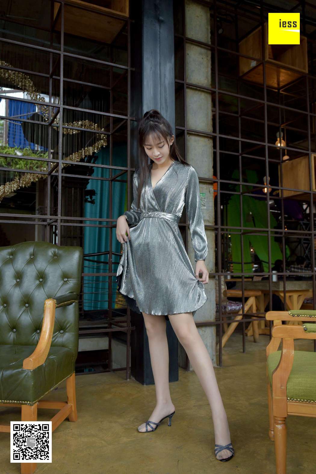 图片[8]-[IESS异思趣向] 2018.01.03 丝享家140：《透白美腿凉鞋肉丝》紫紫 在线浏览 – 速更版-美库