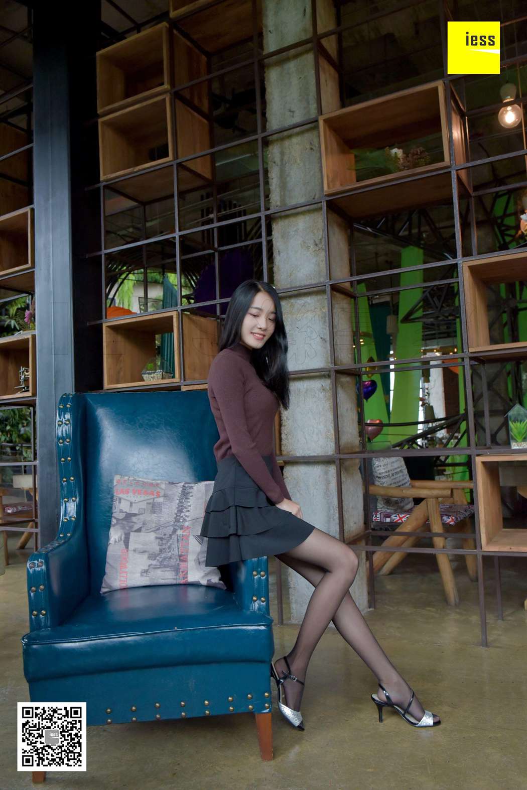 图片[90]-[IESS异思趣向] 2018.01.09 丝享家144：婉萍《温婉黑丝凉鞋》 在线浏览 – 速更版-美库