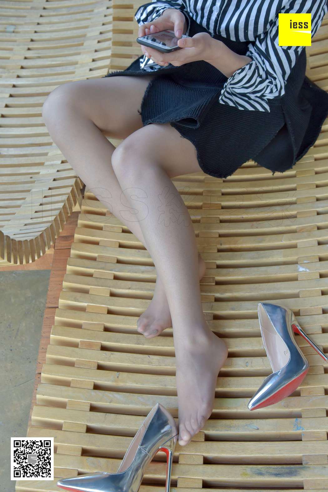 图片[94]-[IESS异思趣向] 2018.01.14 丝享家147：《银色超高细跟肉丝》来来 在线浏览 – 速更版-美库