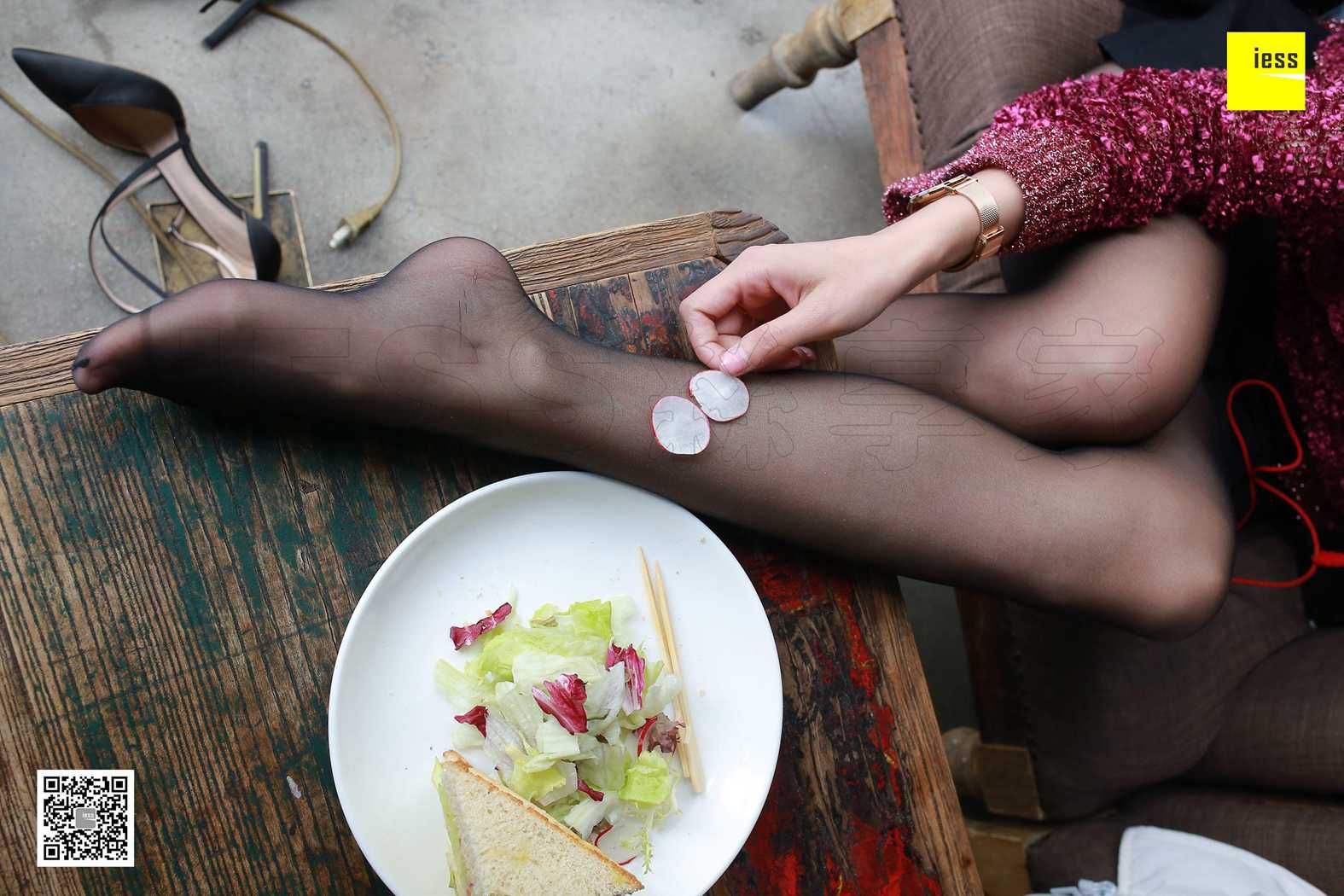 图片[101]-[IESS异思趣向] 2018.01.16 丝享家148：《秀色可餐的黑丝》秋秋 在线浏览 – 速更版-美库