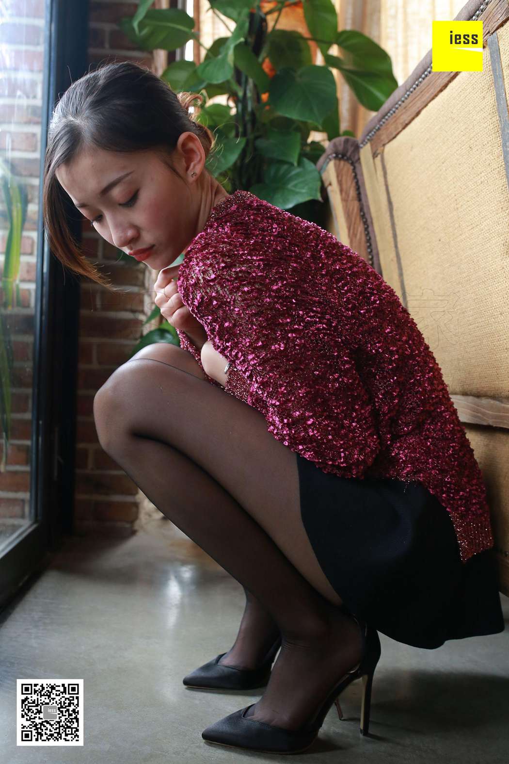 图片[62]-[IESS异思趣向] 2018.01.16 丝享家148：《秀色可餐的黑丝》秋秋 在线浏览 – 速更版-美库