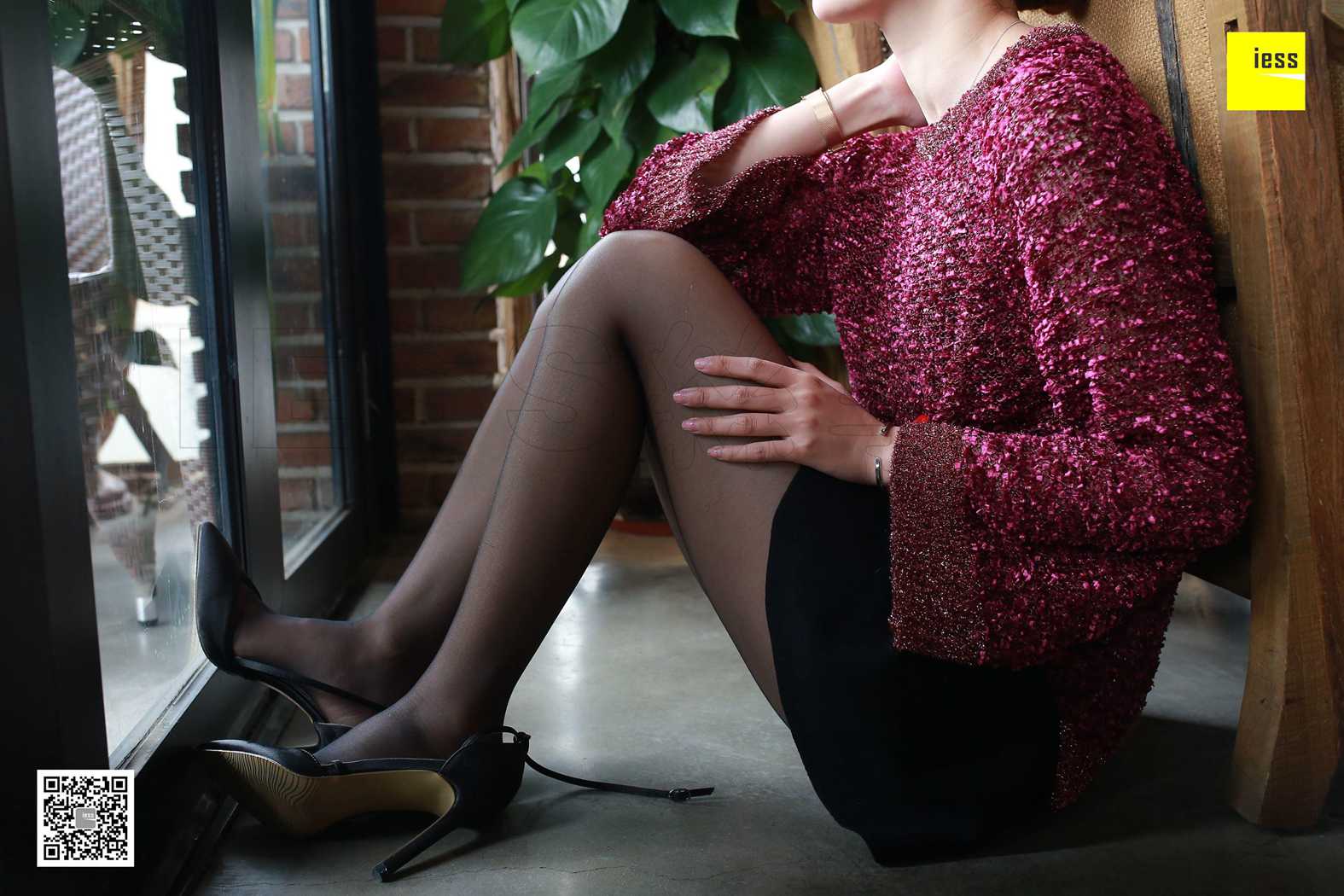 图片[82]-[IESS异思趣向] 2018.01.16 丝享家148：《秀色可餐的黑丝》秋秋 在线浏览 – 速更版-美库