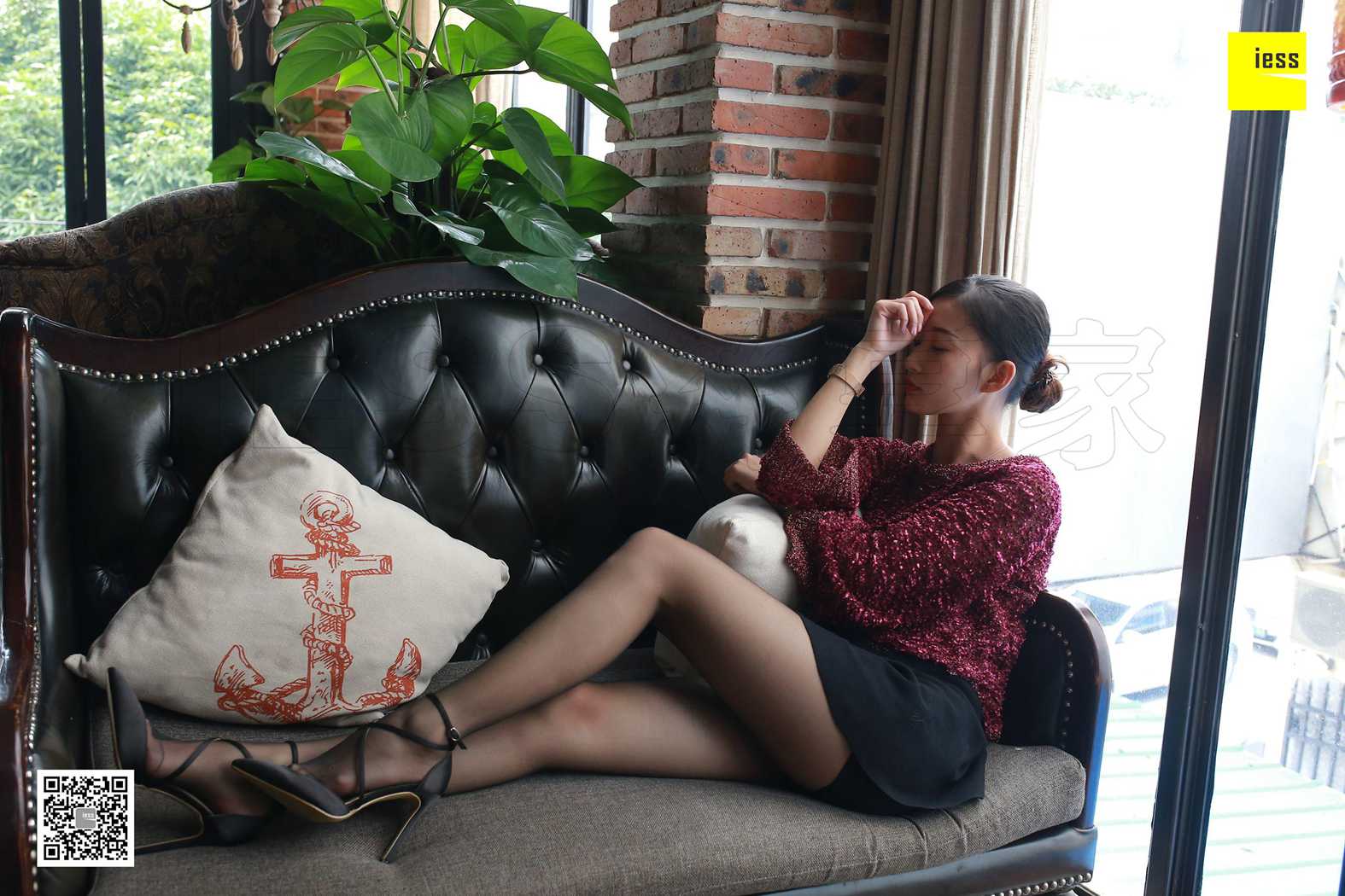 图片[66]-[IESS异思趣向] 2018.01.16 丝享家148：《秀色可餐的黑丝》秋秋 在线浏览 – 速更版-美库