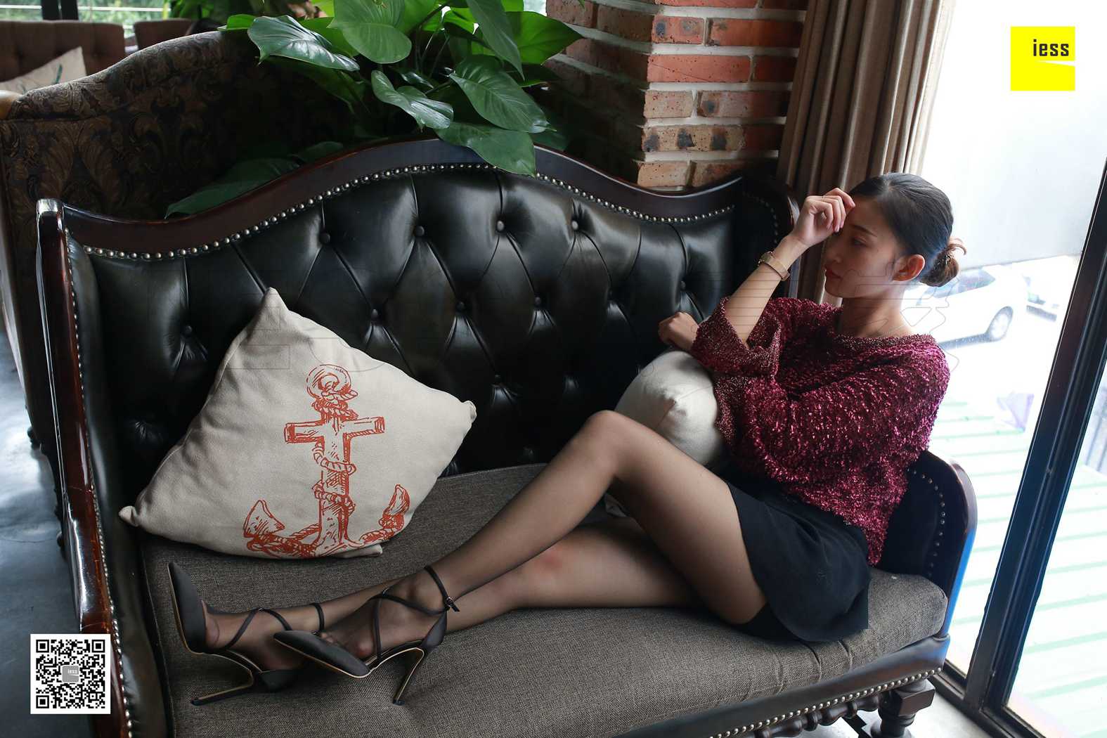 图片[63]-[IESS异思趣向] 2018.01.16 丝享家148：《秀色可餐的黑丝》秋秋 在线浏览 – 速更版-美库