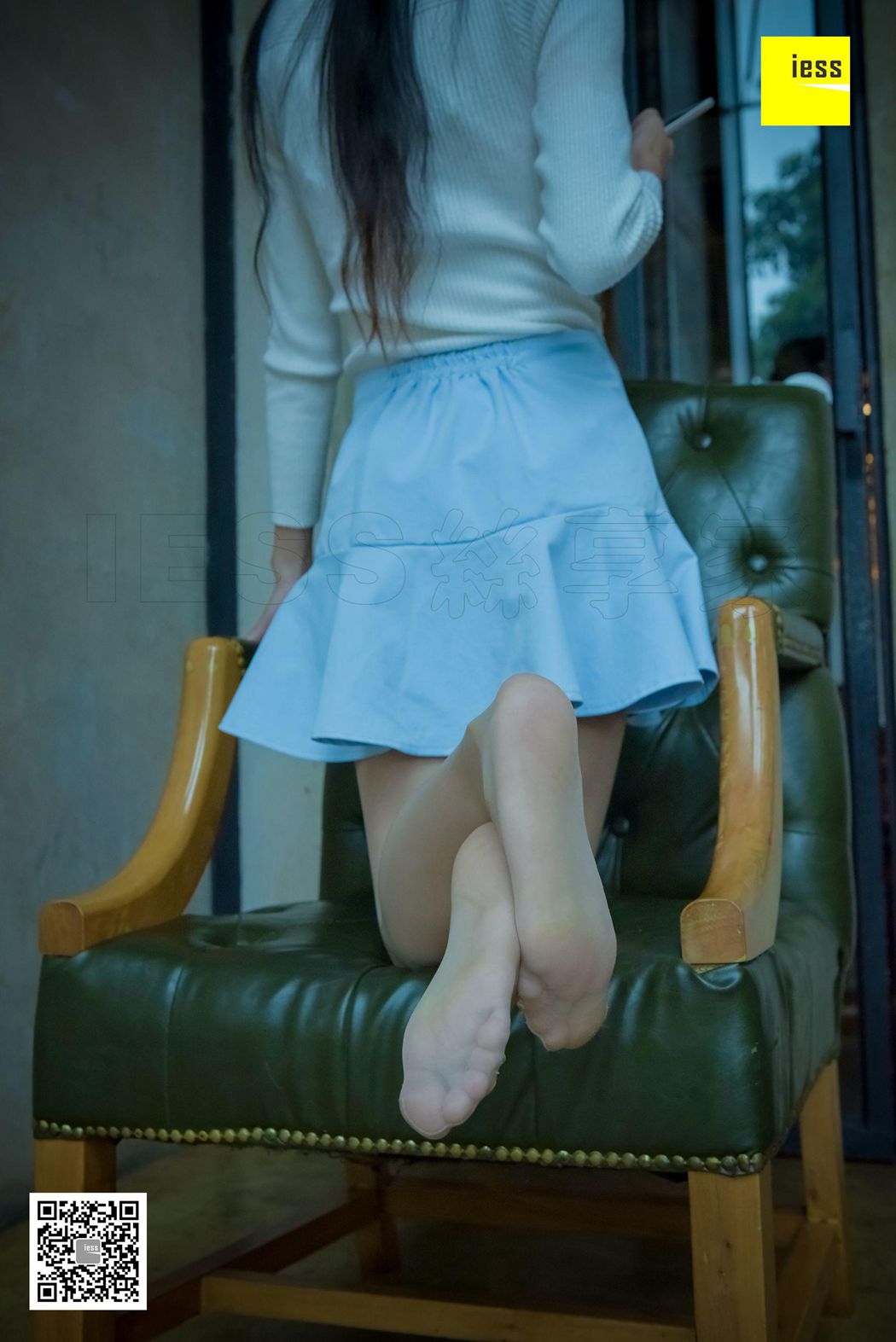 图片[3]-[IESS异思趣向] 2018.02.09 丝享家166：《风情万种肉丝凉拖》木木 在线浏览 – 速更版-美库