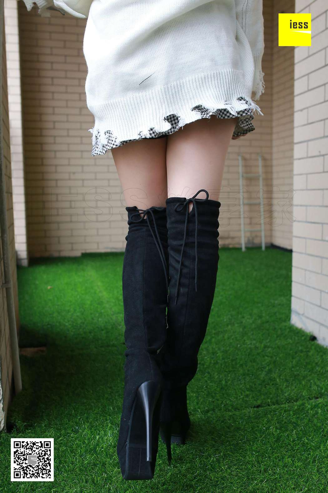 图片[3]-[IESS异思趣向] 2018.02.28 丝享家180：《过膝长靴的诱惑》文欣 在线浏览 – 速更版-美库
