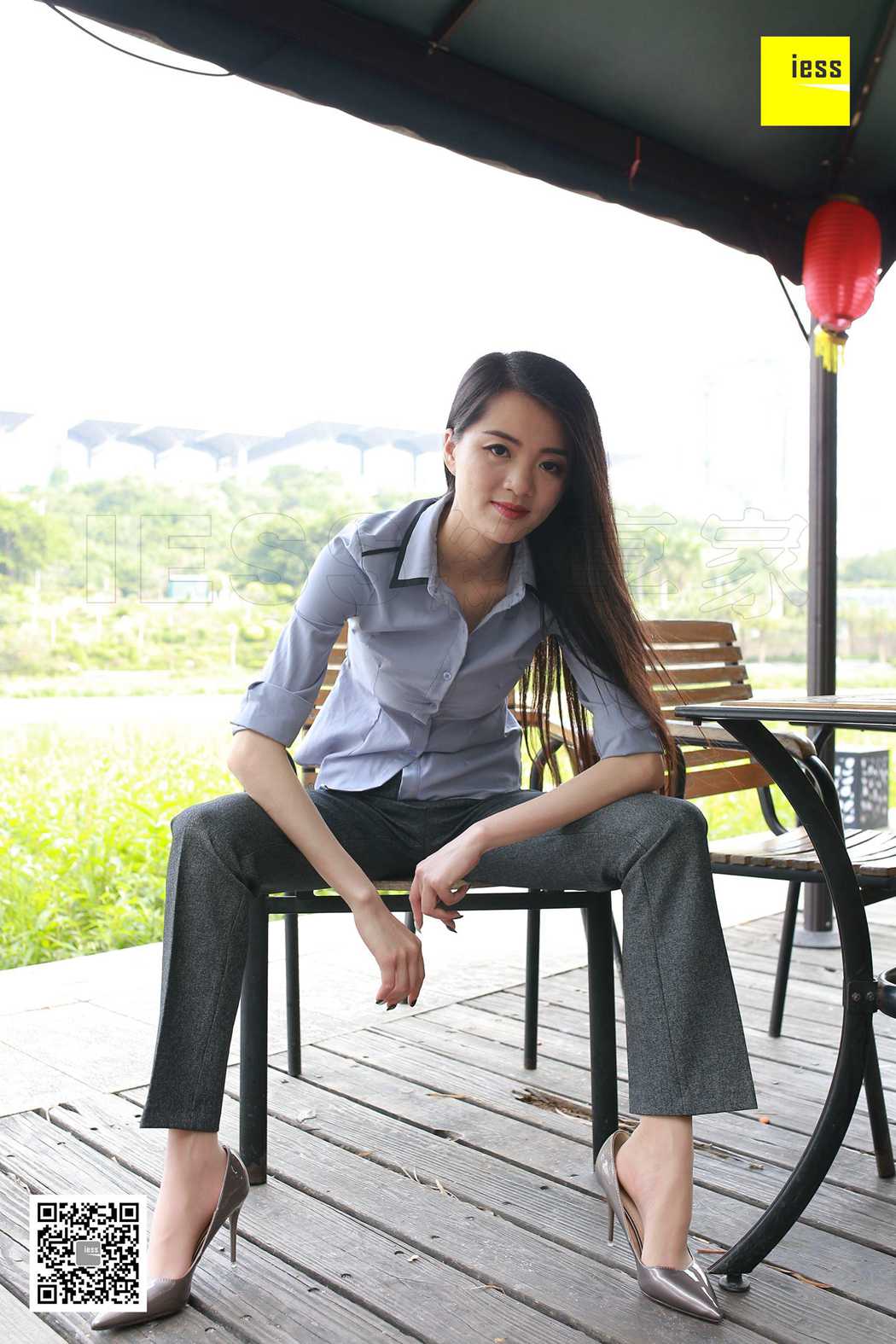 图片[43]-[IESS异思趣向] 2018.05.12 丝享家231：《御姐短丝西装裤》双双 在线浏览 – 速更版-美库