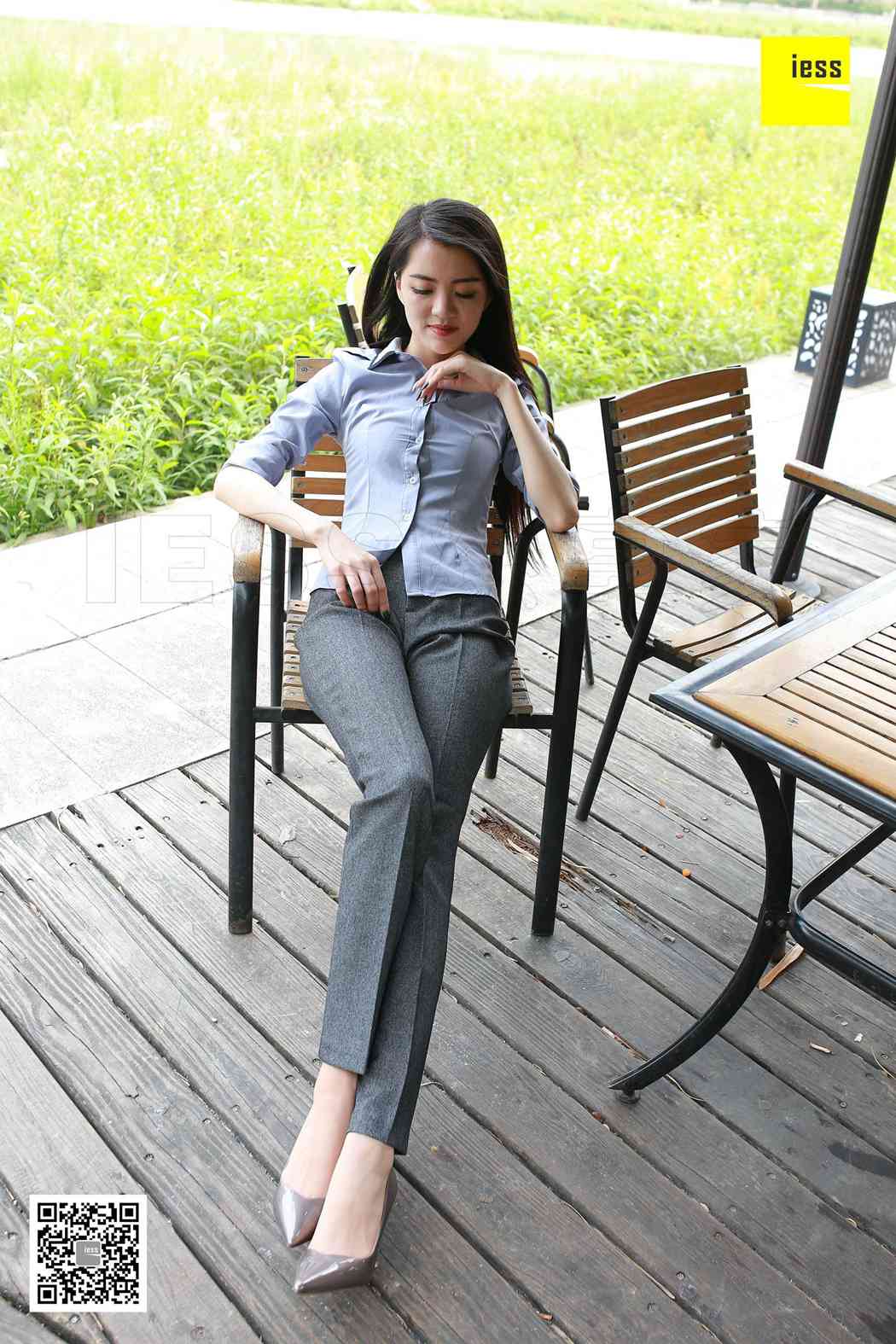图片[4]-[IESS异思趣向] 2018.05.12 丝享家231：《御姐短丝西装裤》双双 在线浏览 – 速更版-美库