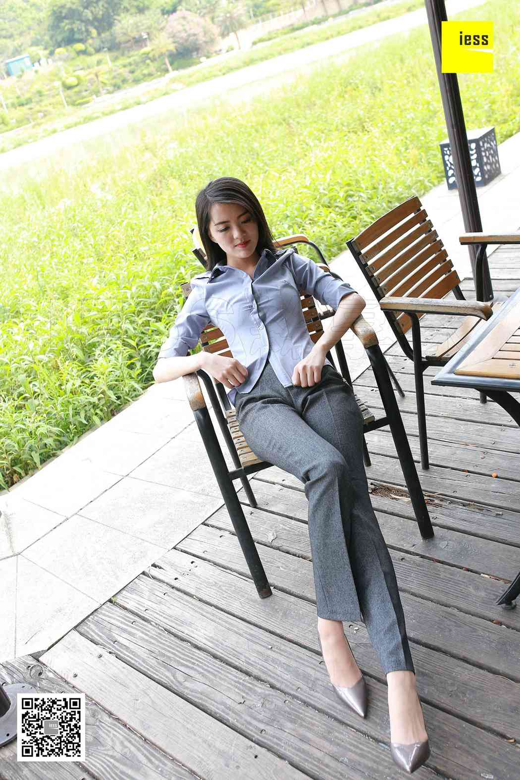 图片[64]-[IESS异思趣向] 2018.05.12 丝享家231：《御姐短丝西装裤》双双 在线浏览 – 速更版-美库