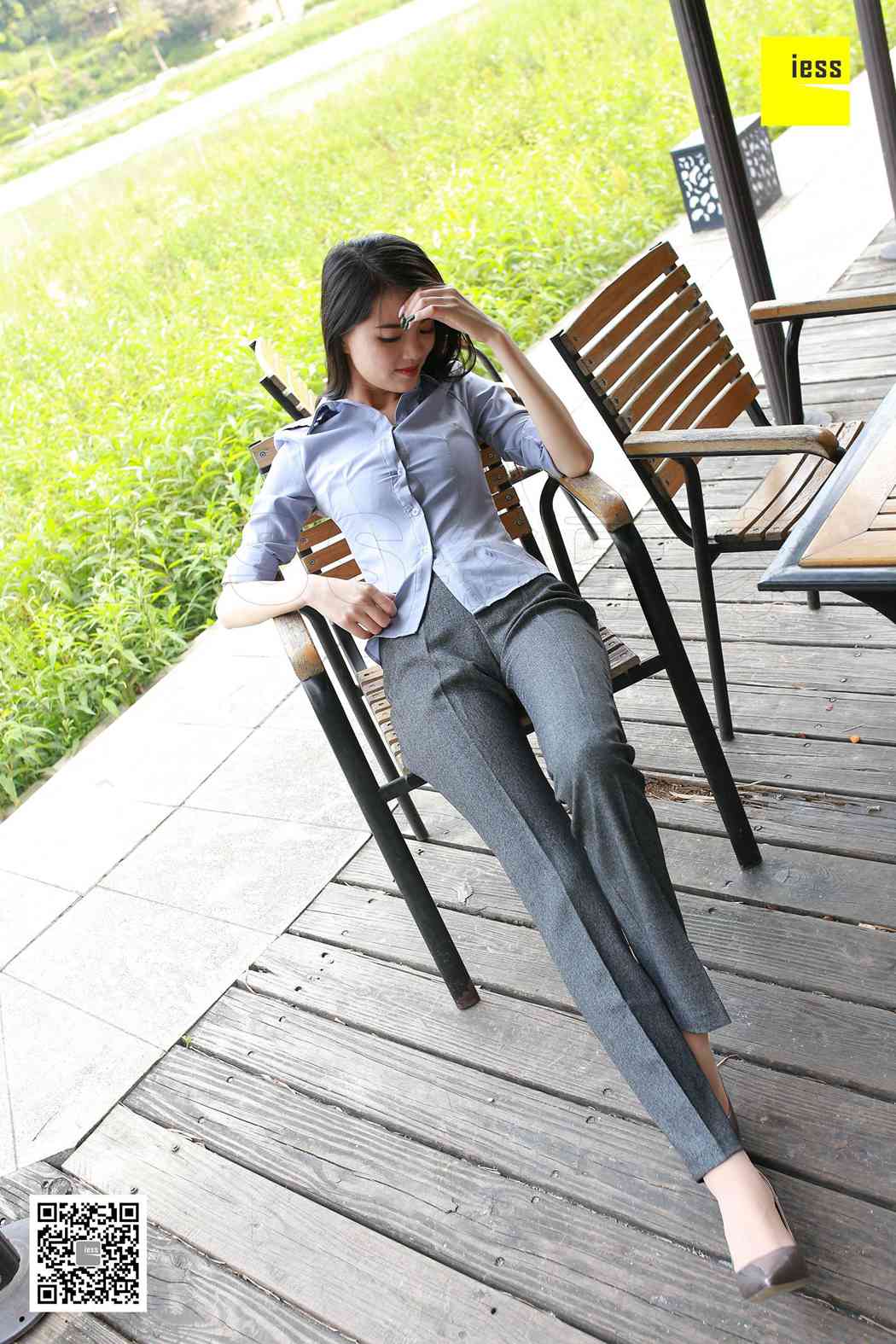 图片[83]-[IESS异思趣向] 2018.05.12 丝享家231：《御姐短丝西装裤》双双 在线浏览 – 速更版-美库