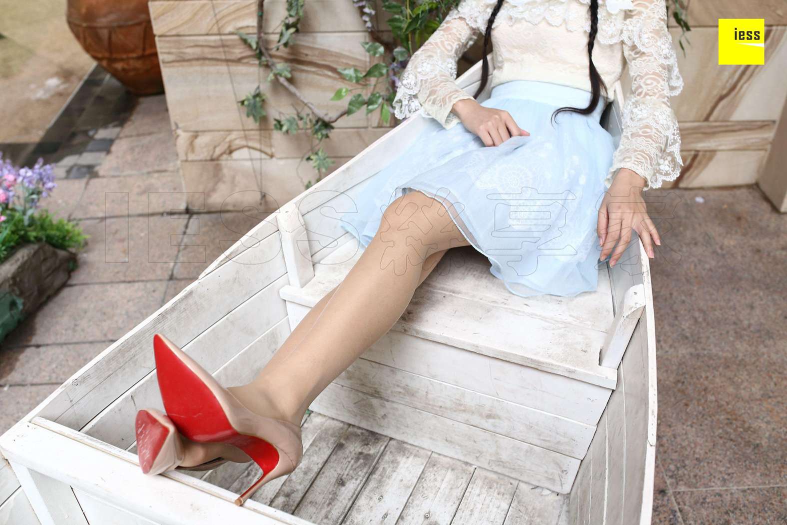 图片[85]-[IESS异思趣向] 2018.05.16 丝享家233：《蕾丝花姑娘肉丝》木木 在线浏览 – 速更版-美库