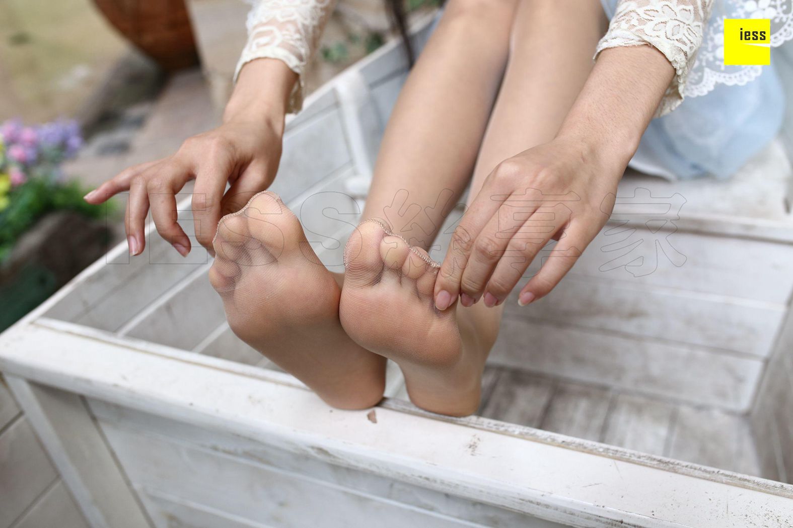 图片[11]-[IESS异思趣向] 2018.05.16 丝享家233：《蕾丝花姑娘肉丝》木木 在线浏览 – 速更版-美库