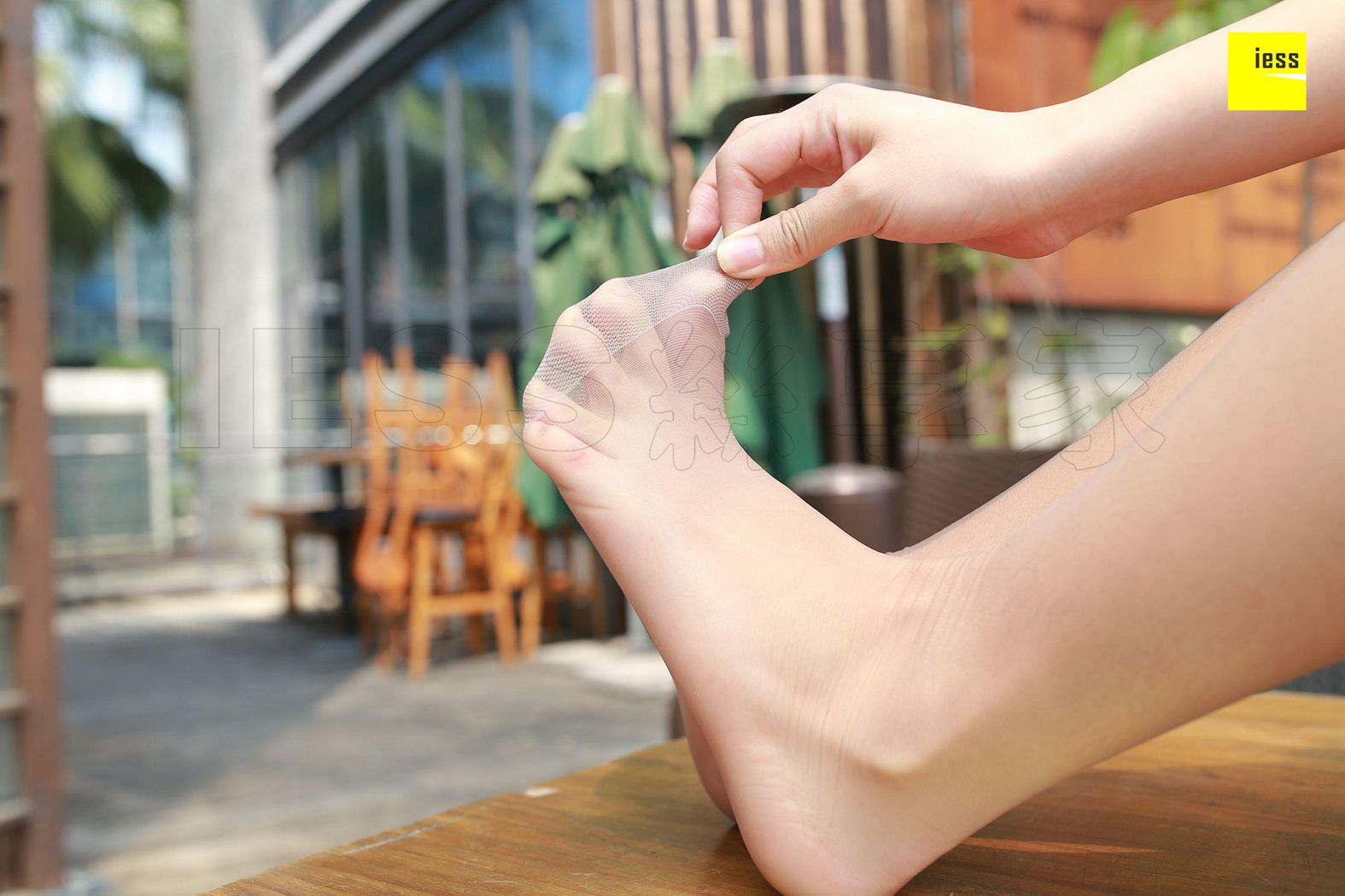 图片[84]-[IESS异思趣向] 2018.06.01 丝享家245：《酒窝妹妹的灰丝》木木 在线浏览 – 速更版-美库