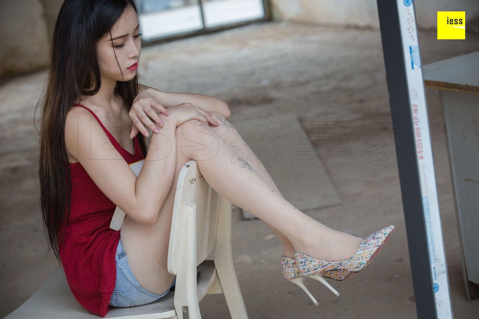 图片[70]-[IESS异思趣向] 2018.05.29 丝享家242：《网红的水钻白丝》小羽 在线浏览 – 速更版-美库