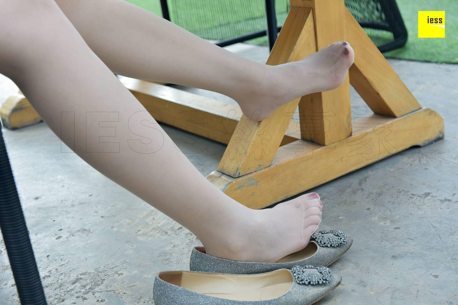 图片[77]-[IESS异思趣向] 2018.06.20 丝享家258：《银色平底鞋肉丝》七七 在线浏览 – 速更版-美库