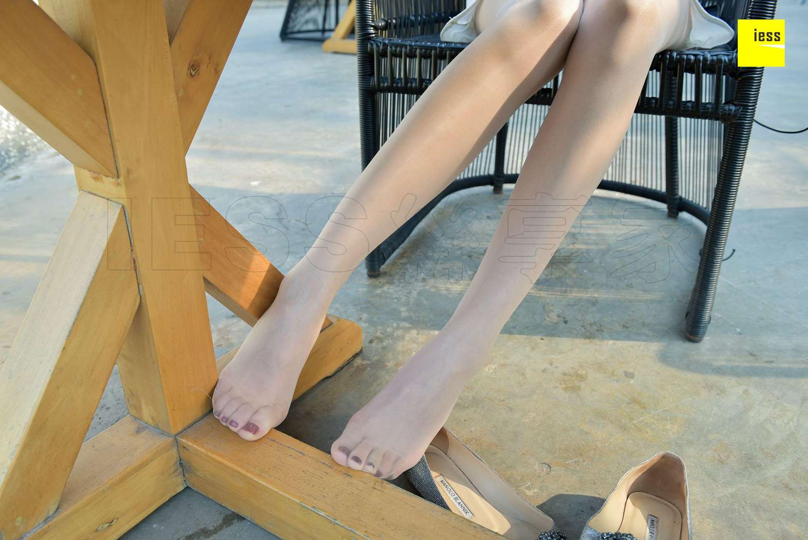 图片[68]-[IESS异思趣向] 2018.06.20 丝享家258：《银色平底鞋肉丝》七七 在线浏览 – 速更版-美库