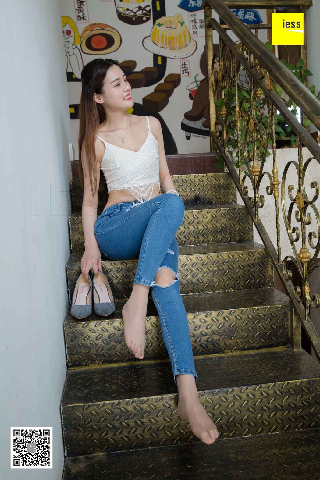 图片[73]-[IESS异思趣向] 2018.07.09 丝享家270：《九妹破洞牛仔裤肉丝》九妹 在线浏览 – 速更版-美库