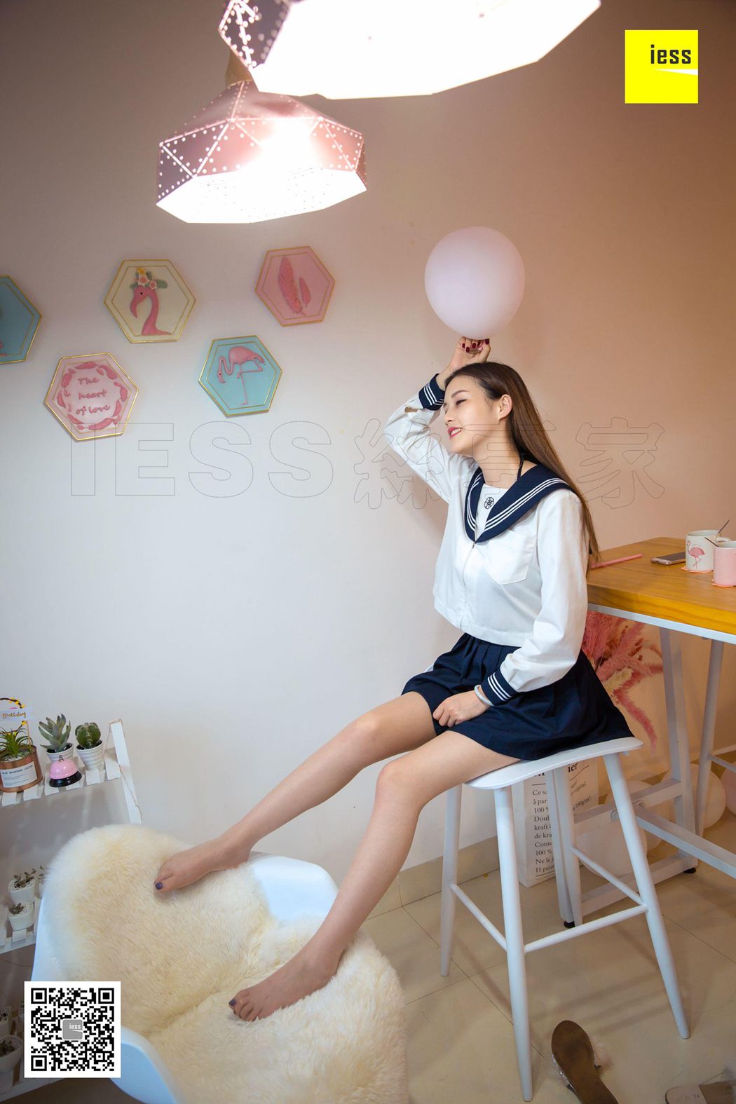 图片[56]-[IESS异思趣向] 2018.08.17 丝享家297：《你有你的情人节 我有我的学生妹》九妹 在线浏览 – 速更版-美库