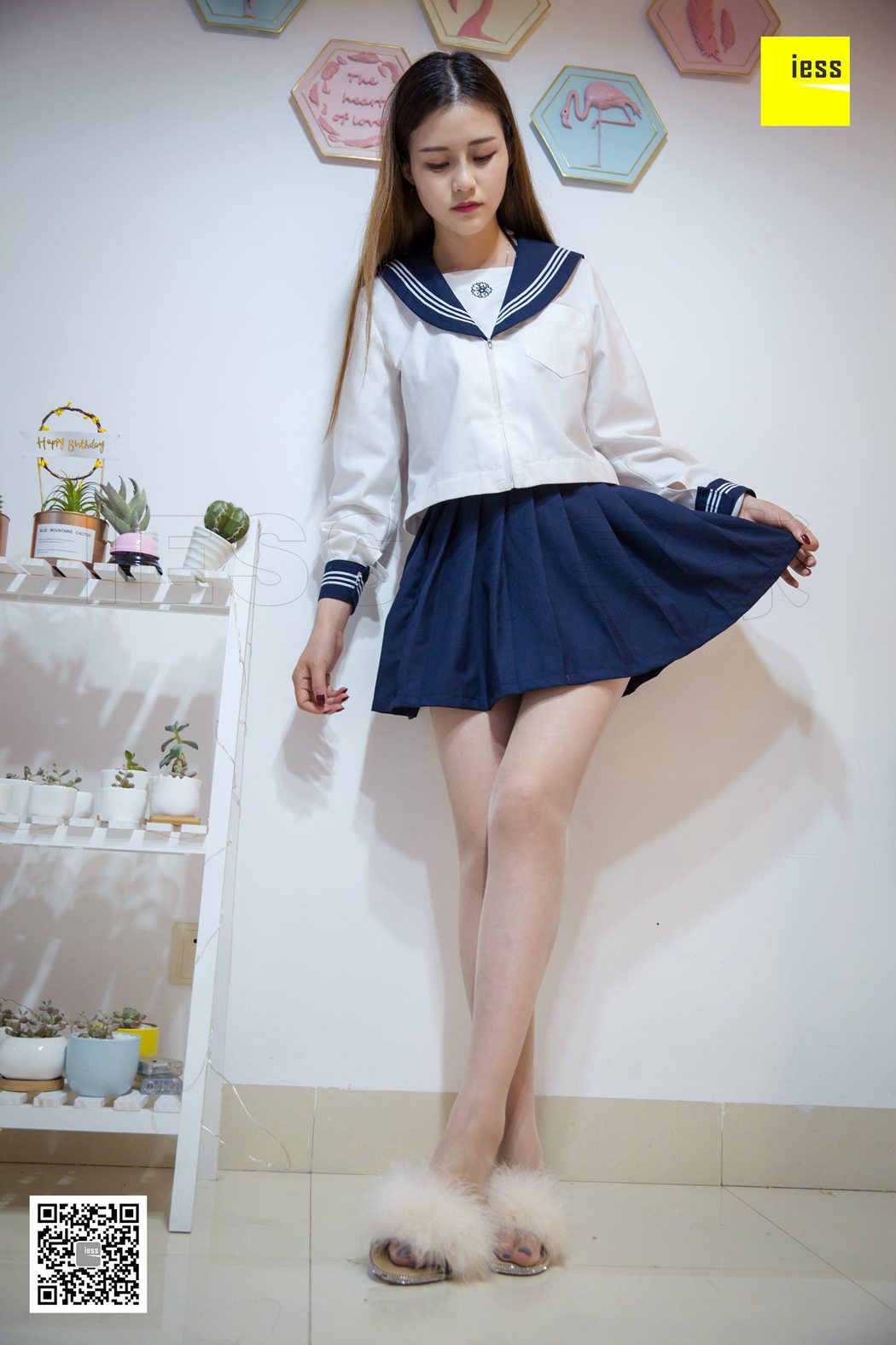 图片[28]-[IESS异思趣向] 2018.08.17 丝享家297：《你有你的情人节 我有我的学生妹》九妹 在线浏览 – 速更版-美库