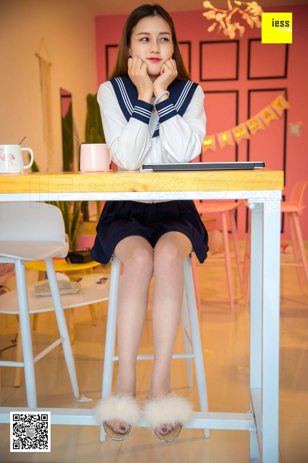 图片[61]-[IESS异思趣向] 2018.08.17 丝享家297：《你有你的情人节 我有我的学生妹》九妹 在线浏览 – 速更版-美库