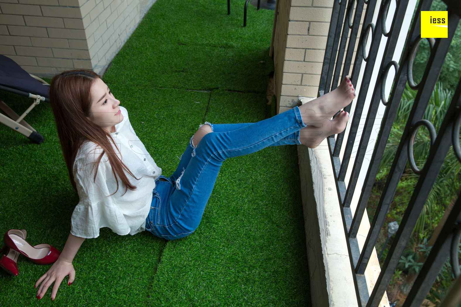 图片[61]-[IESS异思趣向] 2018.09.25 丝享家323：《好大的一个洞》名利姐 在线浏览 – 速更版-美库