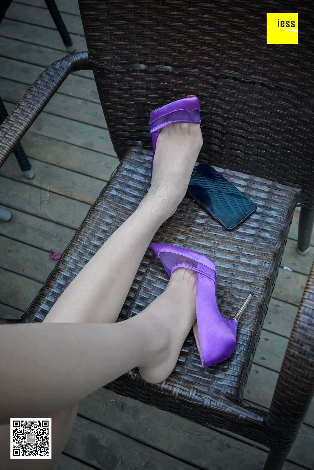 图片[8]-[IESS异思趣向] 2018.10.01 丝享家327：《透视趾缝媚紫高跟》七七 在线浏览 – 速更版-美库