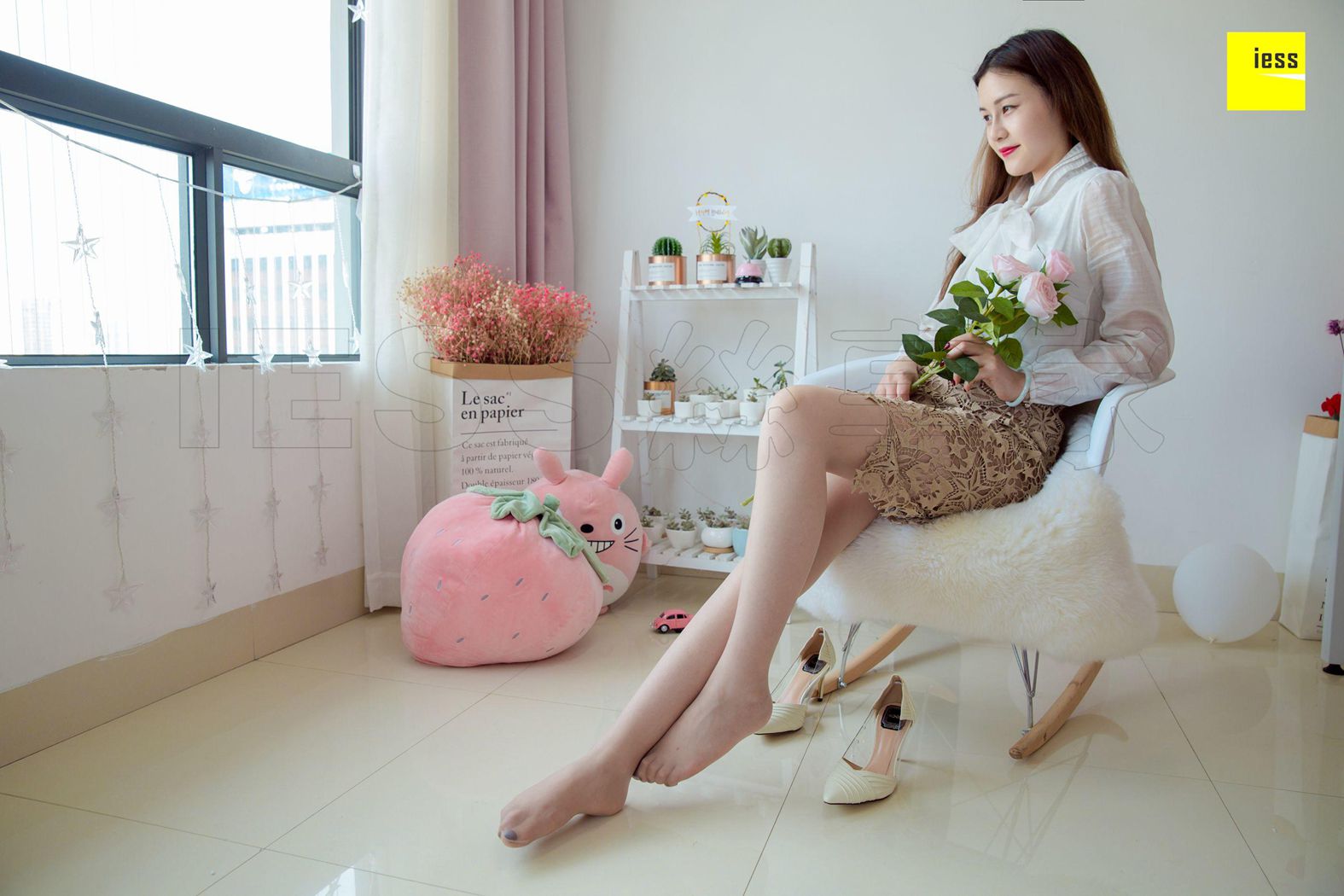 图片[13]-[IESS异思趣向] 2018.09.28 丝享家326：《九妹的星星镂空裙》九妹 在线浏览 – 速更版-美库