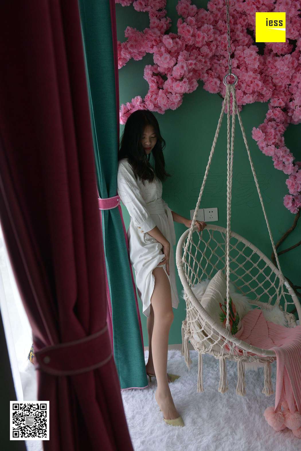 图片[87]-[IESS异思趣向] 2018.10.22 丝享家342：《七七梦幻拖跟肉丝》七七 在线浏览 – 速更版-美库