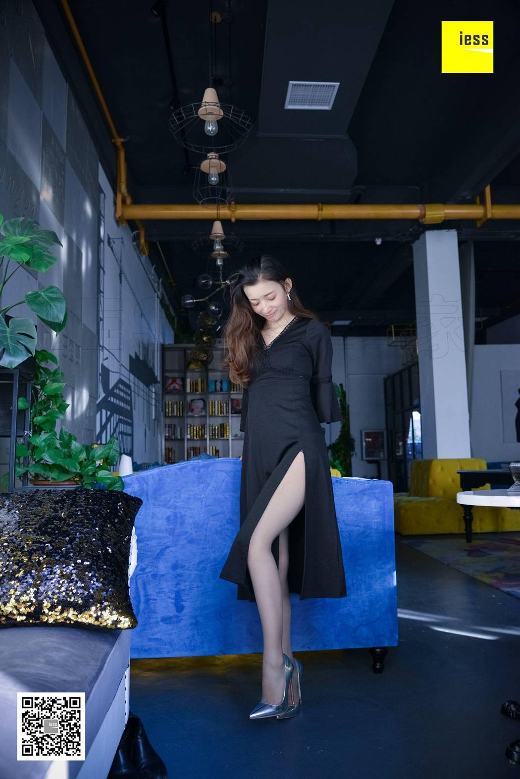 图片[6]-[IESS异思趣向] 2018.11.01 丝享家350：《秋秋舞蹈开衩裙》秋秋 在线浏览 – 速更版-美库