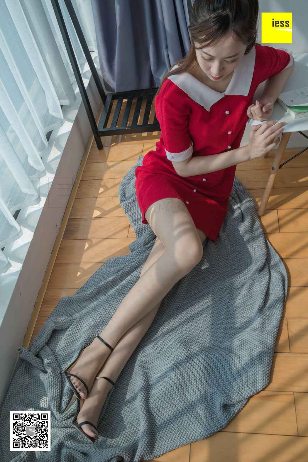 图片[22]-[IESS异思趣向] 2018.11.06 丝享家353：《紫紫甜美一字扣凉鞋》紫紫 在线浏览 – 速更版-美库