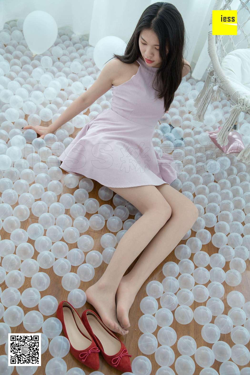 图片[67]-[IESS异思趣向] 2018.10.31 丝享家349：《红色蝴蝶结平底鞋》七七 在线浏览 – 速更版-美库