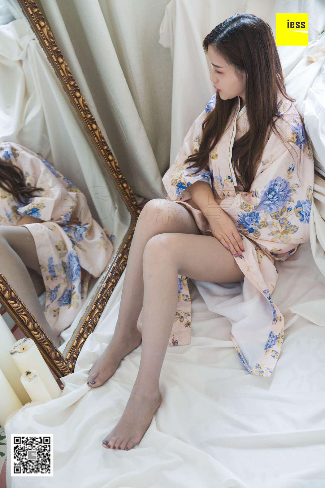 图片[37]-[IESS异思趣向] 2018.11.23 丝享家366：《九妹和服灰丝》九妹 在线浏览 – 速更版-美库