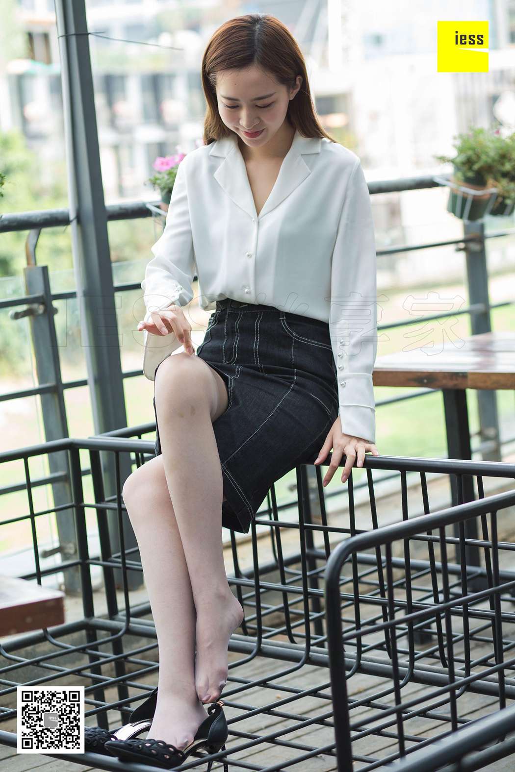 图片[19]-[IESS异思趣向] 2018.12.17 丝享家382：《紫紫知性灰丝》紫紫 在线浏览 – 速更版-美库