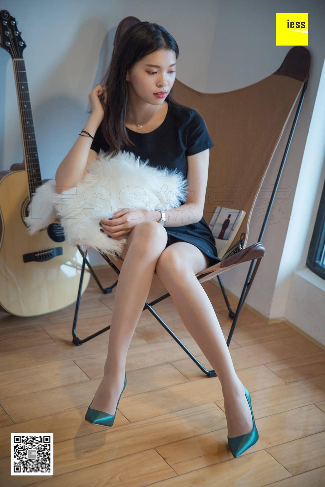 图片[77]-[IESS异思趣向] 2018.12.13 丝享家380：《七七的绿色高跟鞋》七七 在线浏览 – 速更版-美库
