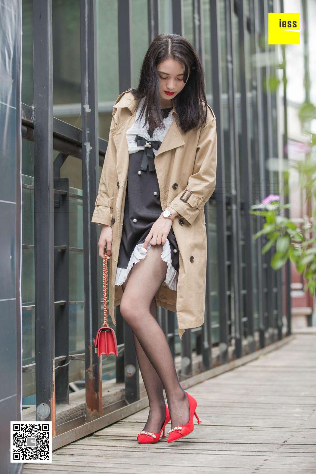 图片[19]-[IESS异思趣向] 2018.12.21 丝享家386：《气质风衣小红高》姗姗 在线浏览 – 速更版-美库