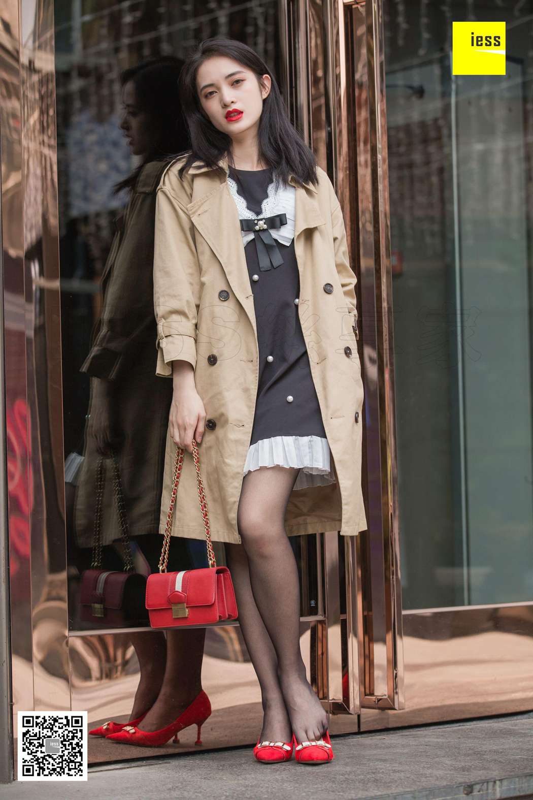 图片[84]-[IESS异思趣向] 2018.12.21 丝享家386：《气质风衣小红高》姗姗 在线浏览 – 速更版-美库