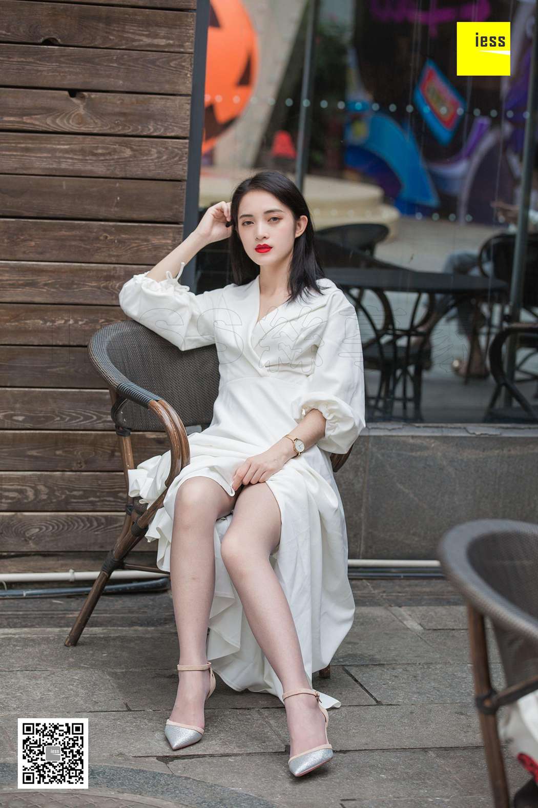 图片[37]-[IESS异思趣向] 2019.01.03 丝享家394：《烈焰红唇白长裙》姗姗 在线浏览 – 速更版-美库