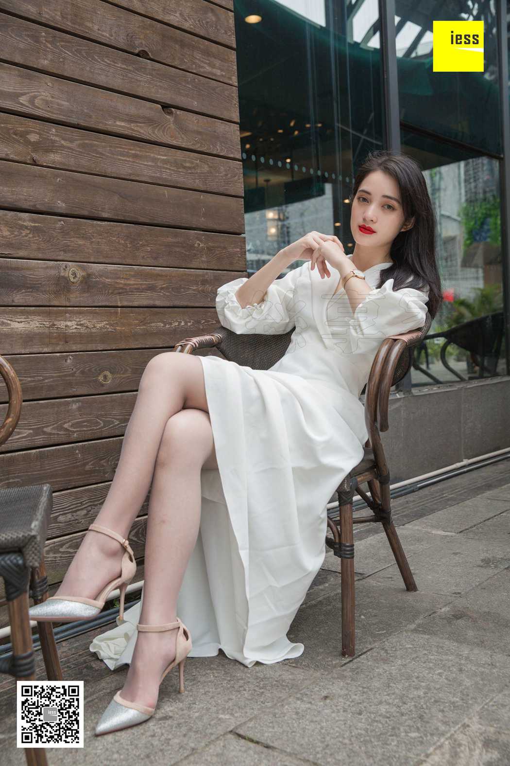 图片[34]-[IESS异思趣向] 2019.01.03 丝享家394：《烈焰红唇白长裙》姗姗 在线浏览 – 速更版-美库