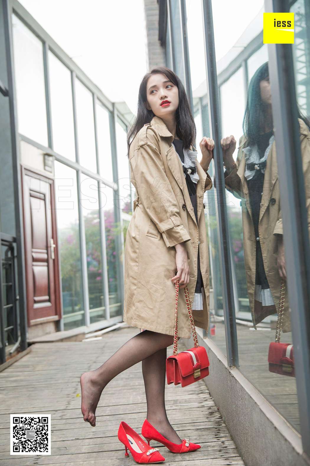 图片[12]-[IESS异思趣向] 2018.12.21 丝享家386：《气质风衣小红高》姗姗 在线浏览 – 速更版-美库