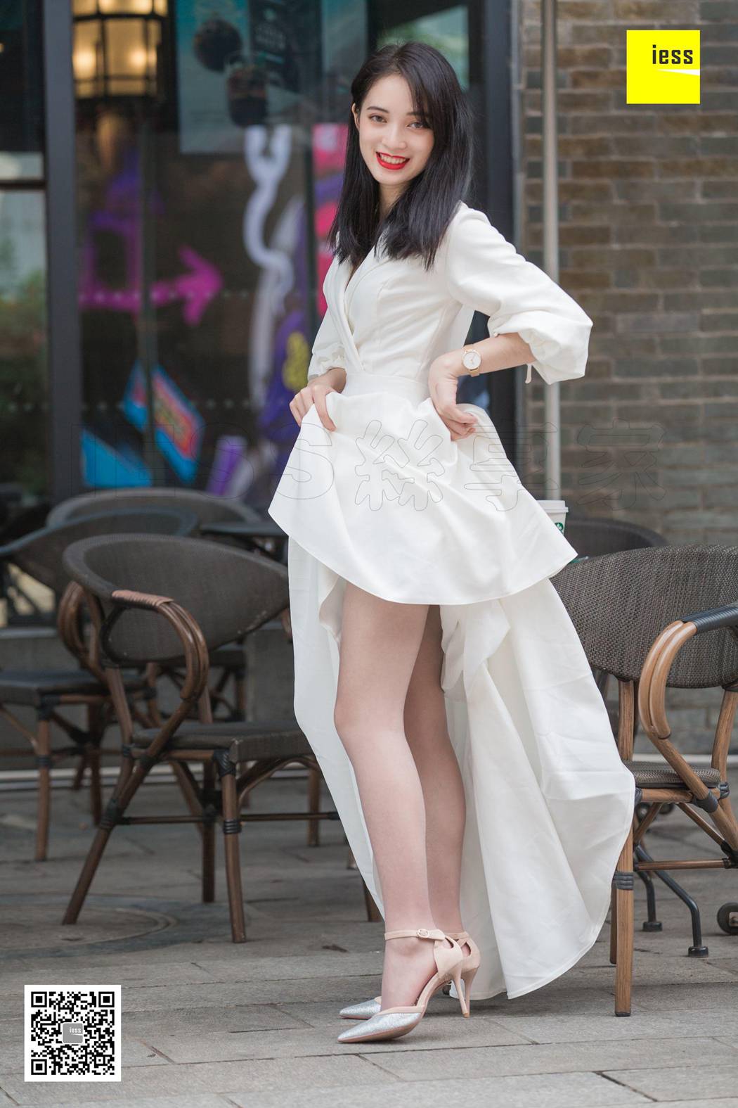 图片[26]-[IESS异思趣向] 2019.01.03 丝享家394：《烈焰红唇白长裙》姗姗 在线浏览 – 速更版-美库