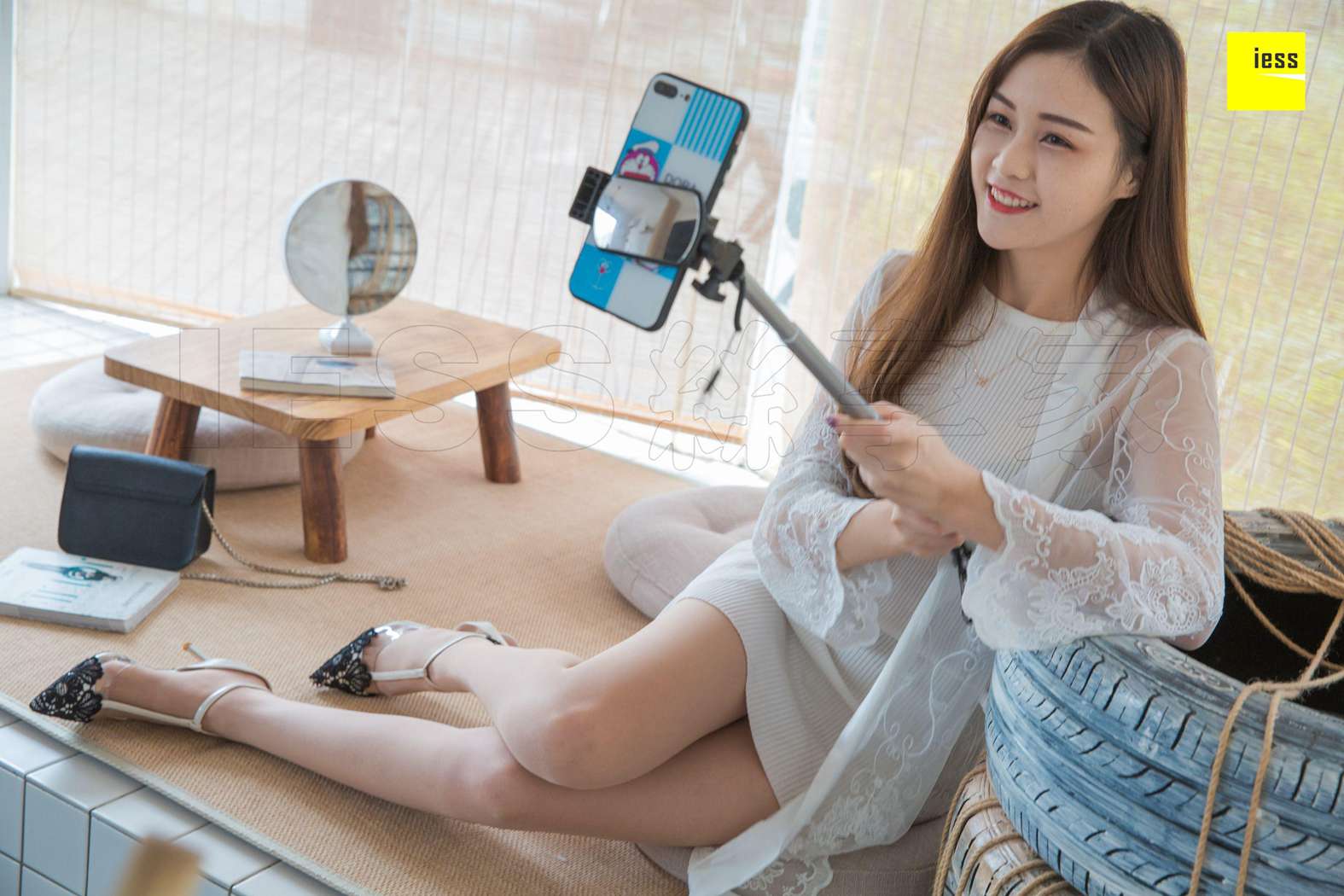 图片[8]-[IESS异思趣向] 2019.01.31 丝享家413：《九妹玩自拍》九妹 在线浏览 – 速更版-美库